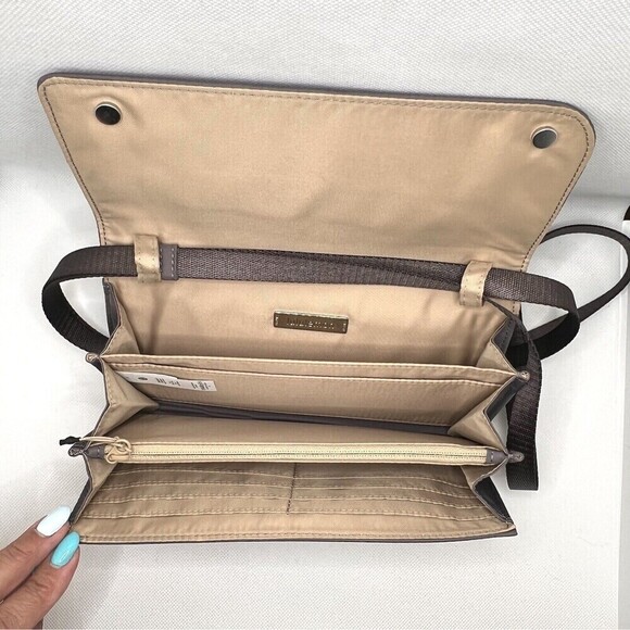 Lululemon Wallet Clutch Crossbody Lunar Rock Gray Organizer Bag - Picture 10 of 11